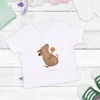 Mr. & Mrs. Panda Babyshirt Hund Keks 6. - 12. Monat - Weiß Produktbild-Vorschau 3