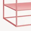 Stolik kawowy 'Solund' stalowy 90 x 60 x 45 cm różowy Podgląd zdjęcia produktu 9