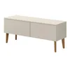 Moderner skandinavischer RTV-Schrank BERGEN 120 2D Kommode, Produktbild-Vorschau 1