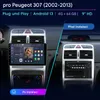 Carplay 4+64G Für peugeot 307G 2002-2013 Android13  Náhled obrázku produktu 5