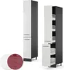 Apothekerschrank Vicco Fame-Line Weiß Hochglanz 30 cm, Produktbild-Vorschau 5