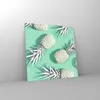 Bilder auf glas - Ananas Obst Saft - 60x60cm - Glasbilder - Produktbild-Vorschau 4