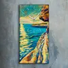 Wandbild Leinwand Bilder mit Uhr 30x60 Kunst Produktbild-Vorschau 2