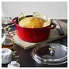 Staub 40509-835-0, 3,7 l, Rot, Eisenguss, Emaille, Keramik, Produktbild-Vorschau 8