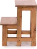 TRITTLEITER "STEP" | 46x37 cm (HxB), Altholz | Tritthocker Produktbild-Vorschau 4
