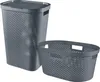 Curver Infinity Dots Set – Wäschebox 60L + Wäschekorb 40L, Produktbild-Vorschau 1