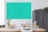 MuchoWow® Poster Mensch - Strichzeichnung - Grün 180x120 cm Produktbild-Vorschau 3