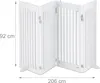 Barriere di sicurezza Relaxdays, A x L: 92 x 206 cm, Anteprima dell’immagine prodotto 4