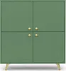 Commode quatre portes JOELE – vert Voir les images du produit 1
