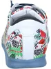Manitu Damen Slipper aus Leder mit Blumenmuster und Produktbild-Vorschau 4