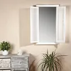 Melko nástěnné zrcadlo s okenicemi 72CM šatní skříň dřevěné Náhled obrázku produktu 3