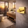 Handtuchhaken DELVANT SQUARE Gold Hochglanz Edelstahl Produktbild-Vorschau 13