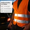 4 chalecos reflectantes para automóvil, según la norma ISO Vista previa de la imagen del producto 6