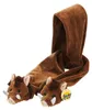 Schal aus Plüsch Wildschwein 140 cm Produktbild-Vorschau 1