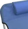 vidaXL Sonnenliegen Klappbar 2 Stk. Blau Textilene und Produktbild-Vorschau 10