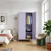 Armadio "Esteli" a 2 ante, 170 x 80 x 45 cm, 2 aste Anteprima dell’immagine prodotto 5