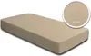 2er Pack Spannbettlaken Bettlaken beige sand 90x200 cm - Produktbild-Vorschau 2
