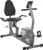 HOMCOM Vélo d'appartement semi-allongé vélo couché Voir les images du produit 1