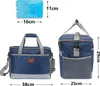 Fiqops Kühltasche Picknicktasche Kühltaschen Lunchtasche Produktbild-Vorschau 4