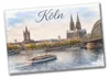 Köln Skyline Dom Rhein Souvenir Souvenir Magnet Architektur Produktbild-Vorschau 1