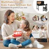 COSTWAY Biurko dla dzieci, zestaw biurka dla dzieci, biurko Podgląd zdjęcia produktu 5