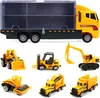 Aga4Kids Kinder-Lkw mit Bauwagen Produktbild-Vorschau 1
