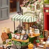 Puzzle 3D, Minicasa DIY Aromatic Coffee Cart, RoLife, 162 Anteprima dell’immagine prodotto 9