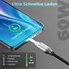 deleyCON 0,15m USB-C Kabel PD3.0 60W USB-C auf USB-C Produktbild-Vorschau 5