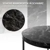 H&S Collection 2-tlg. Beistelltisch-Set Schwarz Produktbild-Vorschau 4