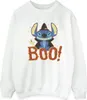 Disney - "Boo!" Sweatshirt für Herren BI31382 (XL) (Weiß) Produktbild-Vorschau 1