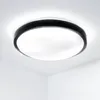 LUMILED LED Deckenleuchte 2 x E27 Fassung IP44 30cm schwarz Produktbild-Vorschau 1
