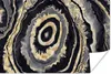 MuchoWow® Poster Achat - Gold - Geodestin - Marmor 60x40 cm Produktbild-Vorschau 1