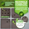 Stelaż do parasola tillvex® w kolorze brązowym, pojemność Podgląd zdjęcia produktu 5