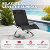 tectake® Paulina lehátko s textilenem 150 x 73 x 93 cm Náhled obrázku produktu 4