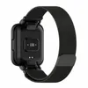 Strap-It Redmi Watch 2 Lite Milanese Armband (Schwarz) Produktbild-Vorschau 2