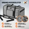 MONZANA® Reisetasche 90L 70x35x35cm Schultergurt Pad Produktbild-Vorschau 3