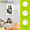 ARTland Leinwandbild Abstrakte Malerei Nr. 3 gold Größe: Produktbild-Vorschau 2
