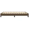 The Living Store Sommier tapissier brun foncé 140x190 cm Voir les images du produit 5