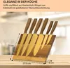 Kazuno Messerset 7 Teile magnetischer Block PVD Produktbild-Vorschau 7