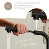 Lenz OLINA FLEX Küchenarmatur Schwarz-matt – L-Auslauf, Produktbild-Vorschau 2