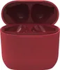 An open red charging case for wireless earbuds. Anteprima dell’immagine prodotto