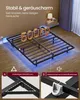 VASAGLE Bettgestell 160 x 200 cm mit LED-Beleuchtung, Produktbild-Vorschau 5