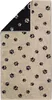 A folded towel with a paw print pattern. Produktbild-Vorschau