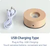 LED-3D-Kristallkugel, 80 mm, wiederaufladbar ueber USB, Produktbild-Vorschau 2
