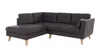 S-STYLE MÖBEL - Ecksofa mit Holzfüßen im skandinavischen Produktbild-Vorschau 2