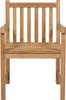 Möbel 7-tlg. Garten-Essgruppe Massivholz Teak - Balkonmöbel Produktbild-Vorschau 5