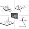 VEVOR 2 Achsen Digitalanzeige Linear Scale Hochpräzise, Produktbild-Vorschau 4