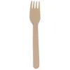 Set di forchette monouso 100 pezzi posate in legno Anteprima dell’immagine prodotto 7