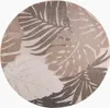 Teppich FLORAL 9025 BEIGE 150x150 RUND Produktbild-Vorschau 1