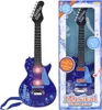E-Gitarre für Kinder, Rock, Metal, Saiten, Blau Produktbild-Vorschau 1
